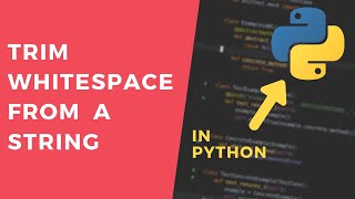 Strip/trim whitespace from a string - 1 Minute Python Tutorial #shorts