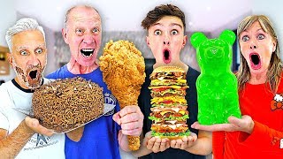 Eating 100,000 CALORIES In 24 HOURS - Challenge
