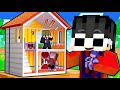 Locking My Friends in a DOLL HOUSE In Minecraft!