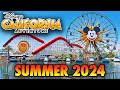 Disney California Adventure - Summer 2024 Walkthrough & Little Mermaid Ride [4K POV]