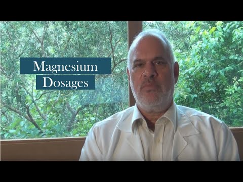 Magnesium Dosages Magnesium Dosages