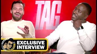 Jake Johnson and Hannibal Buress TAG Interviews! (2018) JoBlo.com Exclusive