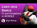 Java Basics - IO & Exceptions in WORDLE | Learn to code, Java Course