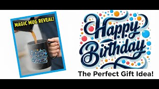 Personalized Magic Mug Reveal! ✨ Best Gift Idea for Birthdays & More!
