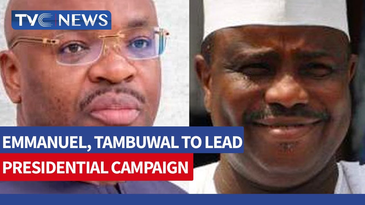Pdp Appoints Gov Udom Emmanuel Aminu Tambuwal To Lead Presidential