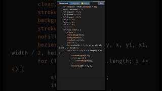 Create Live Wall Paper With HTML Canvas | HTML5 Canvas Tutorial #shorts #coding #JavaScript