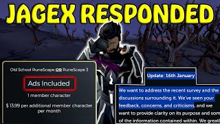 Jagex Responded To All The Drama.. Is RuneScape DONE?