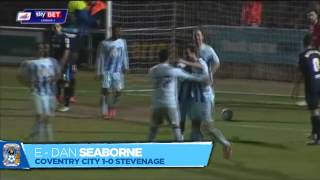GOAL! Dan Seaborne scores against Stevenage!