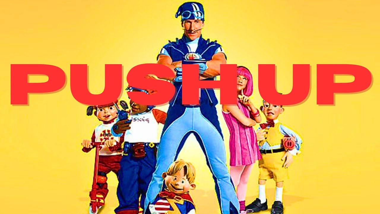 Push Up Sportacus Lazytown Youtube