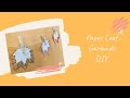 Paper Leaf Garlands DIY