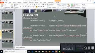 CSS Lesson 19 Attribute Selector