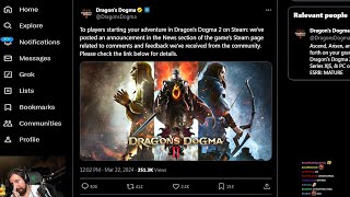 Capcom Responds to Dragon's Dogma 2 Backlash