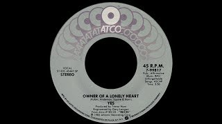 Yes ~ Owner Of A Lonely Heart 1983 Extended Meow Mix