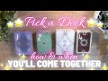 HOW & WHEN You’ll Come Together 👯🌎⏱ Detailed Tarot Reading 💫