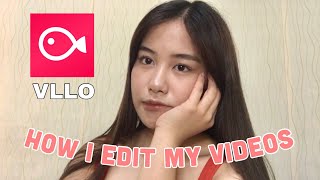 how I edit my youtube videos (Vllo)