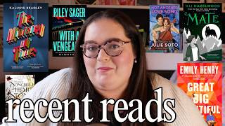 all the books I've read this fall! (so far) // romance, fantasy & thrillers!