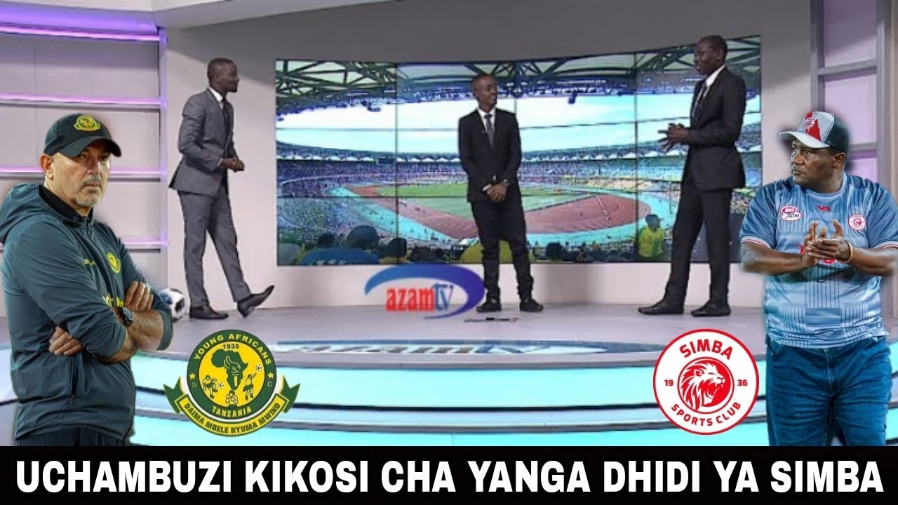 🔴LIVE; UCHAMBUZI KIKOSI CHA YANGA KINACHOANZA LEO DHIDI Ya SIMBA SC ...