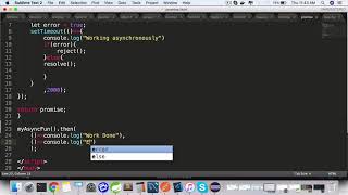JavaScript ES6 : Handle Errors