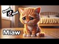 Miaw miaw miaw miaw Song sad story of kitten, worm and wasp FULL.😭 #cat #aicat #catlover #cats