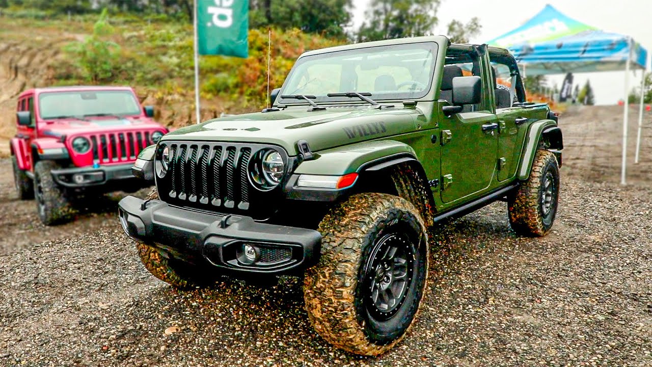 Jeep Wrangler Willys With Xtrem Recon 35-Inch Tire Package - YouTube