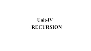 PPS Recursion Examples, Structures