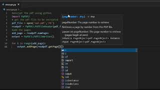 ENCRYPT THE PDF USING PYPDF2 IN PYTHON #Pypdf2 #encrypt