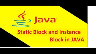 Static and Instance Blocks in java| Core Java interview questions - IIQs