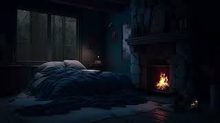 Cozy Attic Ambience _ Indoor Rain Sounds with Thunderstorm for Sleeping, Study and Relaxation