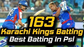 Karachi Kings Best Batting in PSL | Karachi Kings Vs Lahore Qalandars | HBL PSL 2018|M1F1