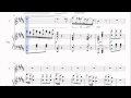 La donna è mobile - Study version (accompaniment + vocal line + score animation)