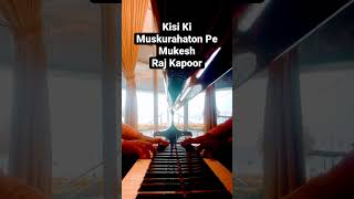 Kisi Ki Muskurahaton Pe Piano Version | Mukesh | #shorts #viral #shortvideo | Rajat Keys | rajatkeys