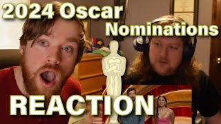 2024 Oscar Nominations Reaction