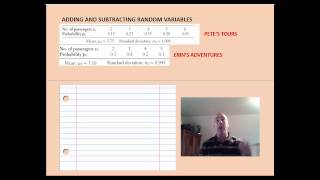 6.2 Combining Random Variables