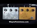 Chinese Klon Clone Centaur Gold VS Silver & Fender Tone Master Twin