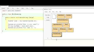 BlueJ - Java lesson 9 Scanner