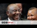 Cyril Ramaphosa re-elected as South African president | BBC News