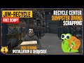 QBCore Framework - Jim Recycle | Recycle Center, Dumpster & Scrap | Free Script | FiveM Tutorial