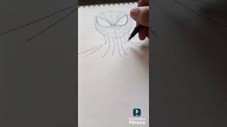 Spider man drawing /Easy to draw