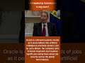 Oracle Cuts Thousands of Jobs for AI Spending | Larry Ellison Big Tech Layoffs | Liberty Plus News