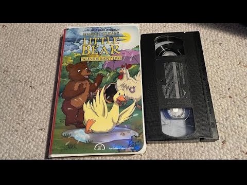 Little Bear: Tales For Rainy Days 2000 VHS Side Label 761 - YouTube