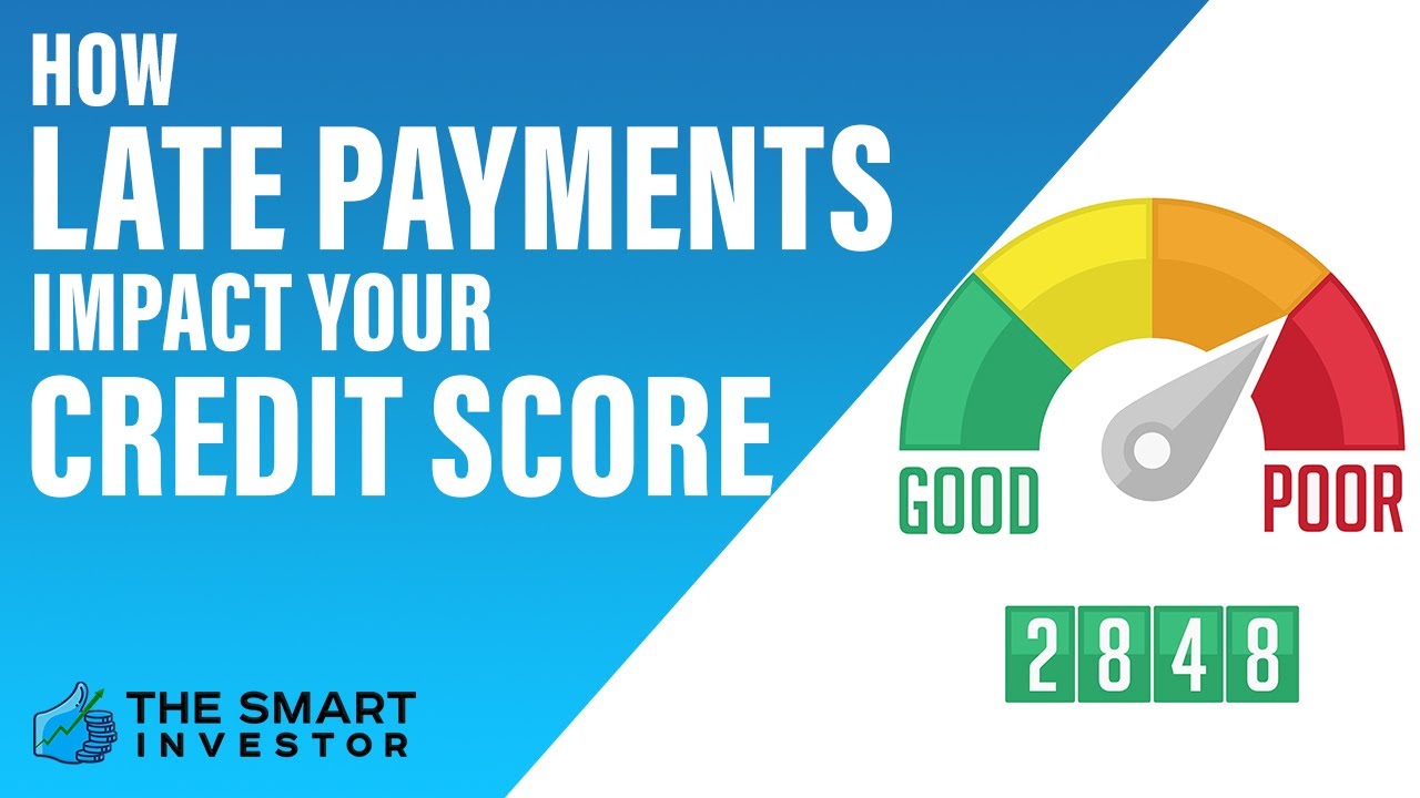 How Late Payments Impact Your Credit Score - YouTube