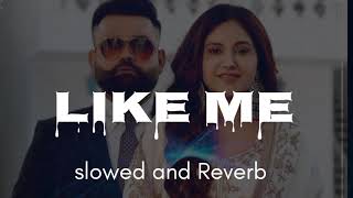 LIKE ME: Baani Sandhu (slowed and reverb)| Amrit Maan | Desi Crew | New Punjabi Songs 2024 |