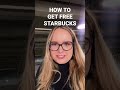 Starbucks HACK: How to get FREE Starbucks! ❤️☕️ #starbuckshack # #starbucks