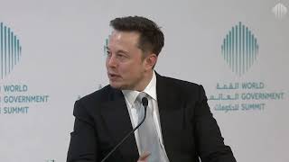 Elon Musk answers Where are the Aliens? in Dubai at the World Gov Summit (2017 02 15)