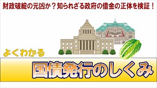 国債発行のしくみ。国はどうやって金を作るのか？。国債をきちんと知れば、経済が見えてくる。