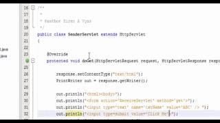 How to pass data from one java servlet to another part - 1