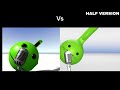 Gummy Bear But Otamatone Vs Otamatone Half Version