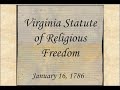 Virginia Statute for Religious Freedom