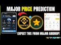 Major Airdrop Price Prediction: Major Will Do Well, 