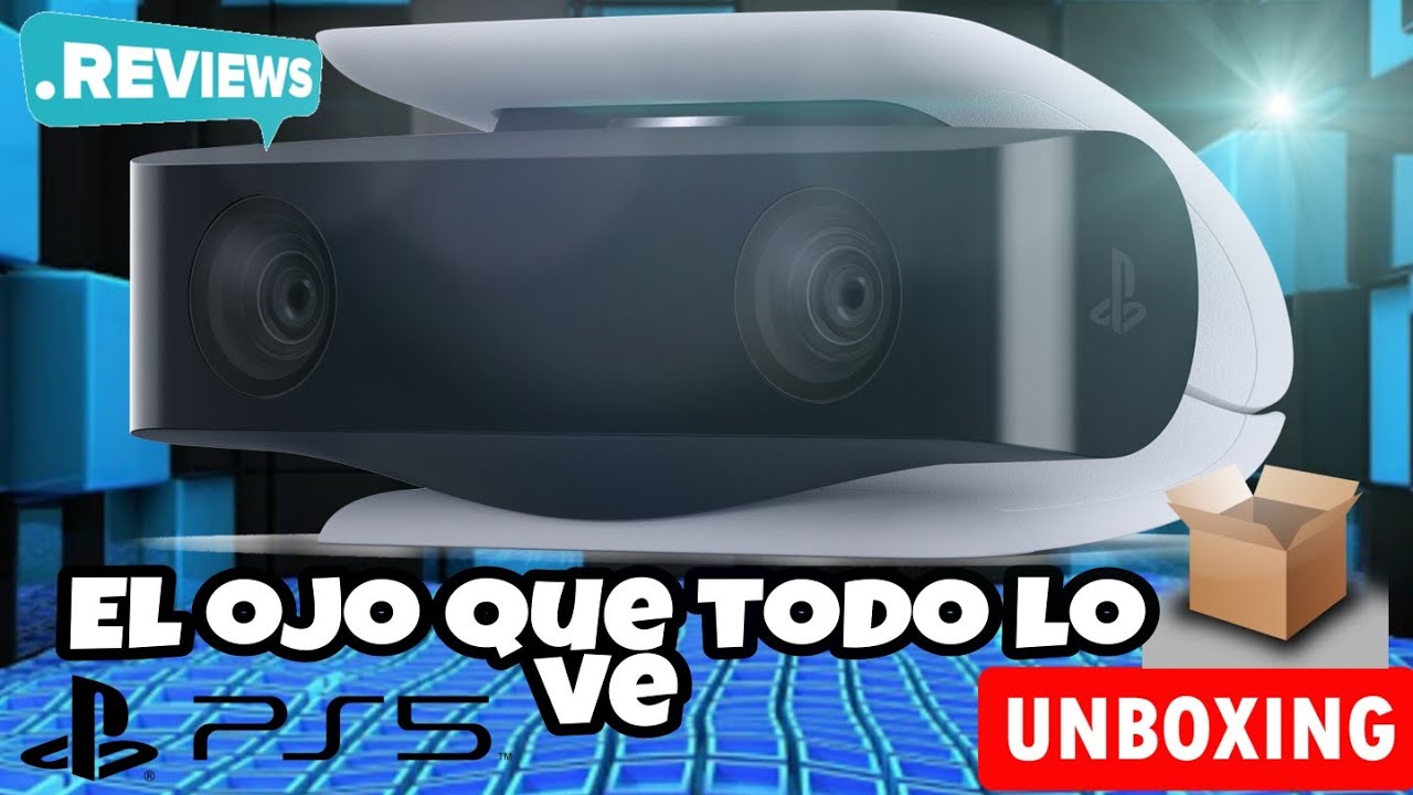 Unboxing Cámara HD De PS5 Reaccionando A La Webcam HD De PlayStation 5 ...